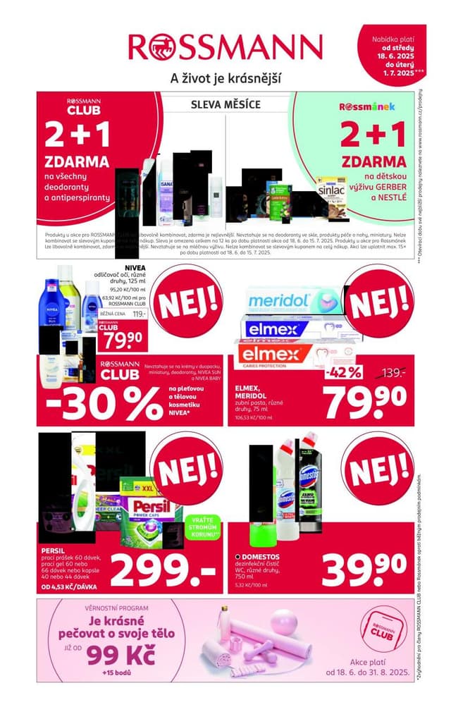 Rossmann drogerie leták 12. - 25.5.